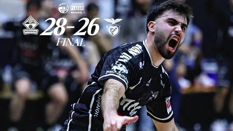 Águas Santas vence Benfica