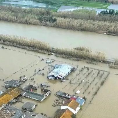 Depressão Oriana não afeta o continente, mas traz chuva e vento