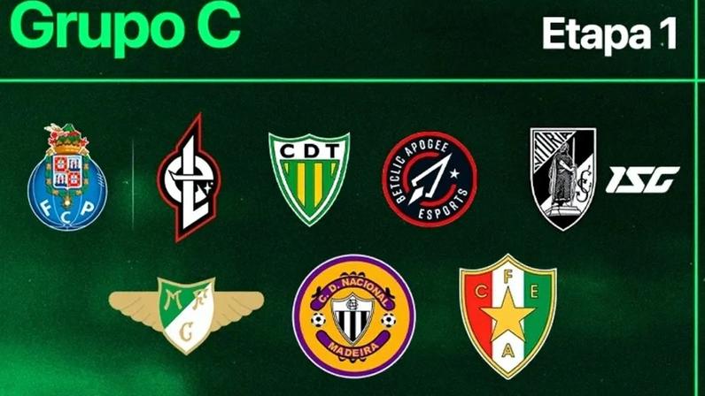 Grupo C define apurados para a fase final da eLiga Portugal