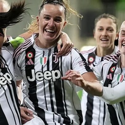 Ana Capeta marca aos 6 minutos pela Juventus