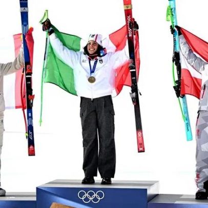 Brignone faz retorno dramático; ucraniano excluído e Chloe Kim falha ouro