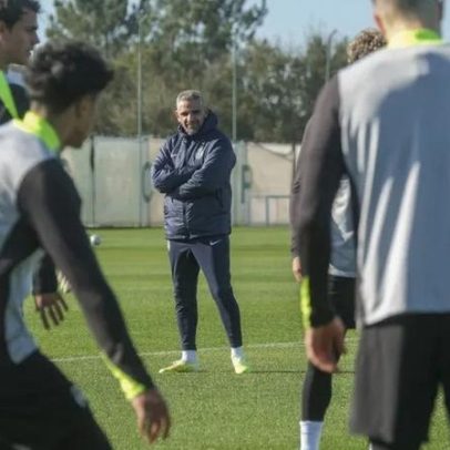 Fase decisiva obriga reduzir carga; Rui Borges redesenha treino do Sporting