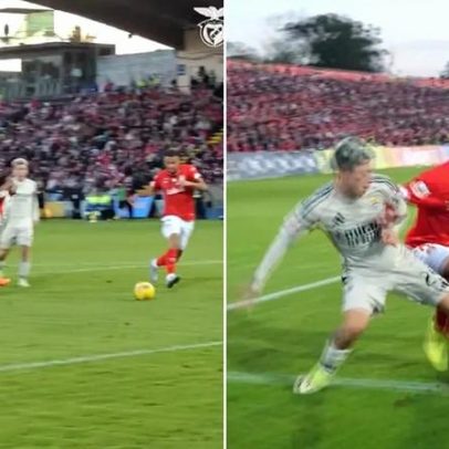 Benfica reclama penáltis por marcar e mostra novas imagens
