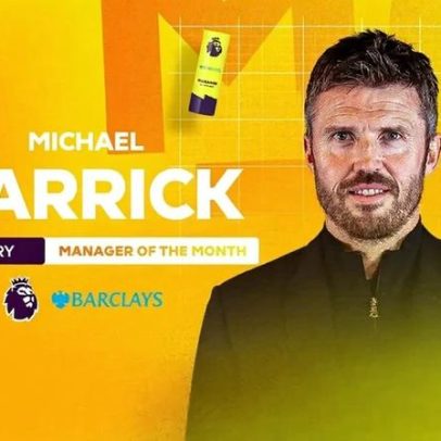 Michael Carrick é o treinador do mês da Premier League