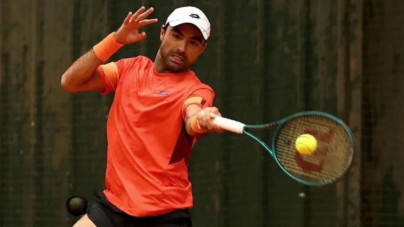 Frederico Silva na final do challenger de Chennai