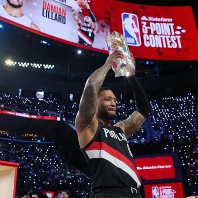 All-Star: Damian Lillard destaca-se nos triplos