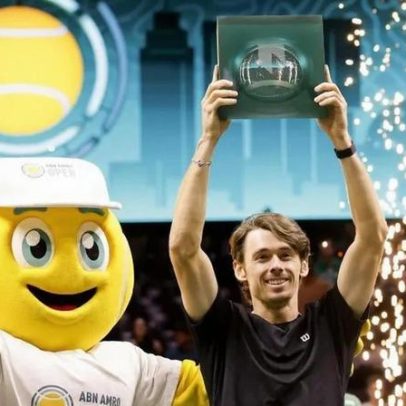 Alex de Minaur vence o torneio de Roterdão