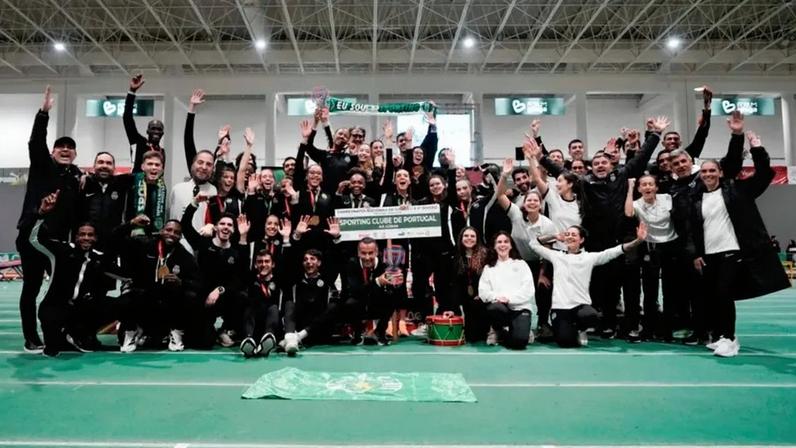 Sporting CP celebra título nos Campeonatos Nacionais de Clubes