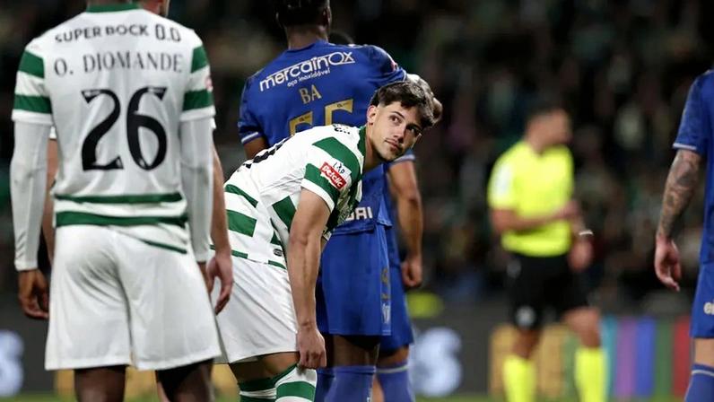 Rafael Nel fez a estreia pelo Sporting em Alvalade
