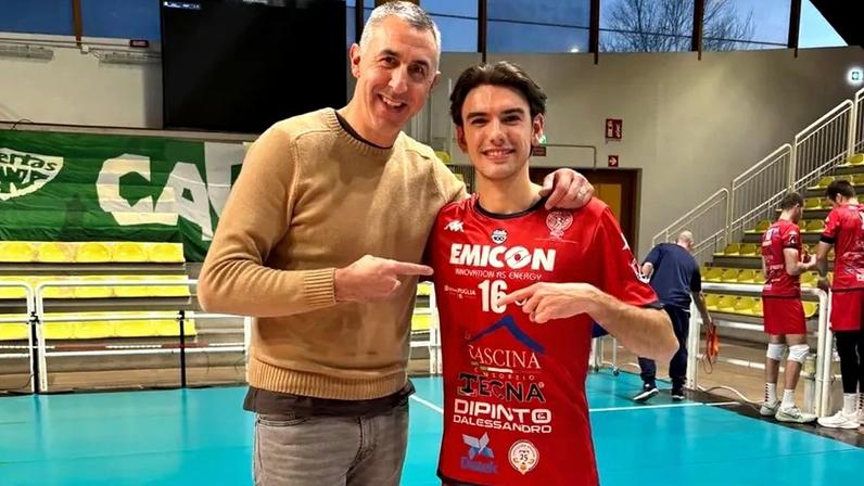 Guilherme Maia, destaque no Taranto Volley, é MVP em Itália