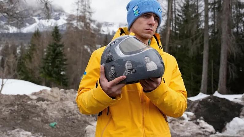 Vladyslav Heraskevych recebeu apoio após ser impedido de competir nos Jogos Olímpicos