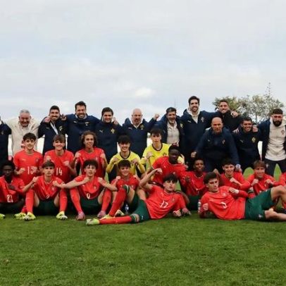 Seleção Nacional Sub-16 conquista o Torneio do Algarve