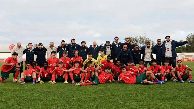 Seleção Nacional Sub-16 conquista o Torneio do Algarve