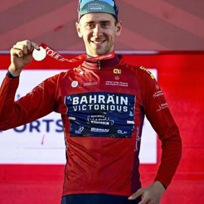 Tiberi vence na montanha e assume liderança do UAE Tour sobre Evenepoel