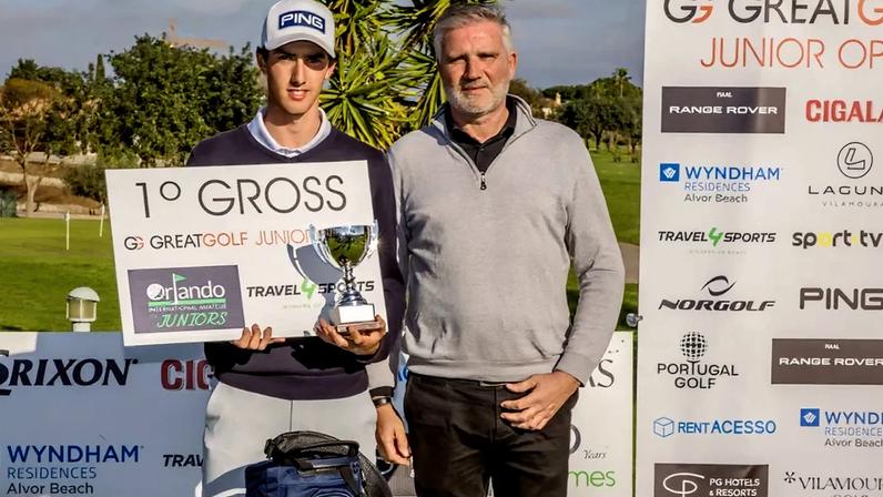 Diogo Rocha sagra-se campeão do GreatGolf Junior Open by Fundação Luís Figo