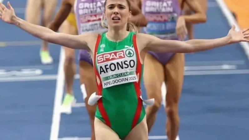 Salomé Afonso bate recorde dos 2000 mil metros