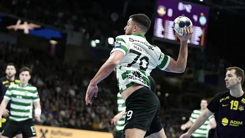 Andebol: Sporting vence Nantes por 27-38 em jogo da Liga Europeia