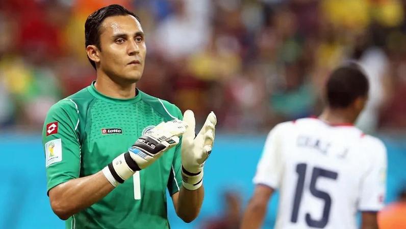 Keylor Navas durante o Mundial'2014, ao serviço da 'sua' Costa Rica