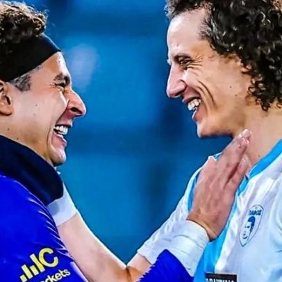 Ochoa e David Luiz voltaram a defrontar-se no Chipre