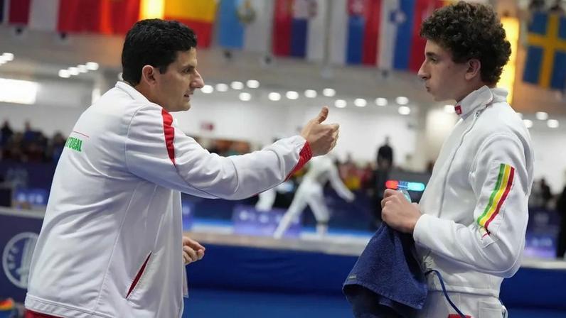 Xavier Melo fica em 8.º lugar no Europeu de cadetes de esgrima