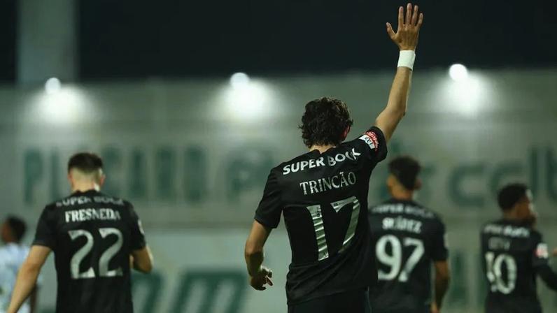 Trincão joga na 23.ª jornada da Liga Portugal Betclic