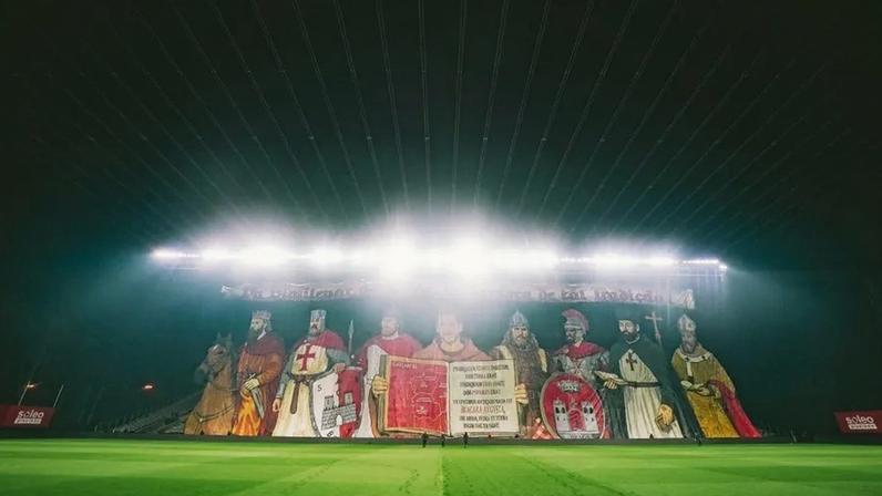 A Tarja preparada para o dérbi deste sábado