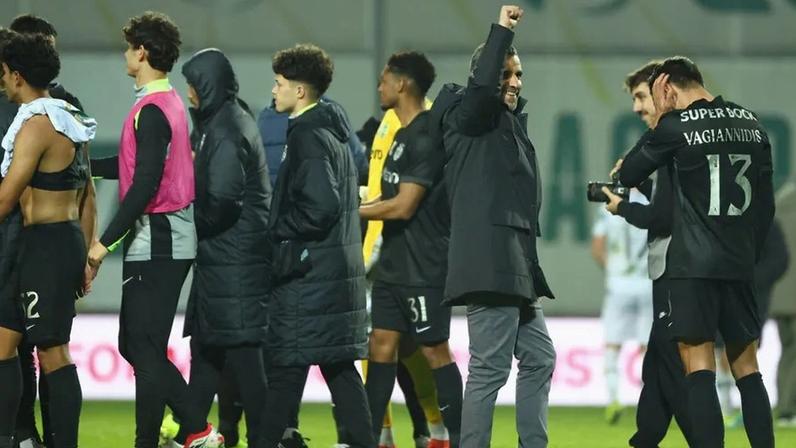 Rui Borges festeja triunfo em Moreira de Cónegos