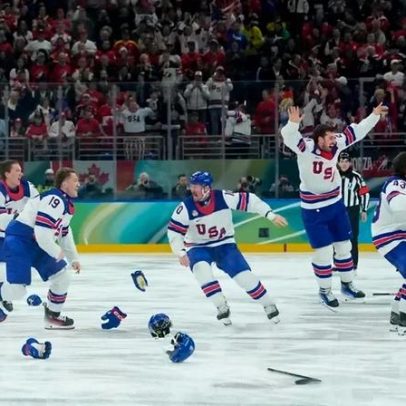 Estados Unidos vencem Canadá e quebram jejum de 46 anos no hóquei