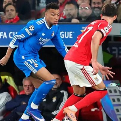 Real Madrid em alerta: Mbappé sem marcar há dois jogos e joelho preocupa