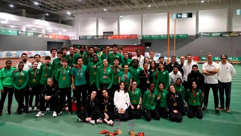 Leões e leoas festejam em Braga