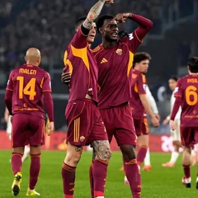Roma vence e aproxima-se do Napoli na perseguição ao pódio da Serie A