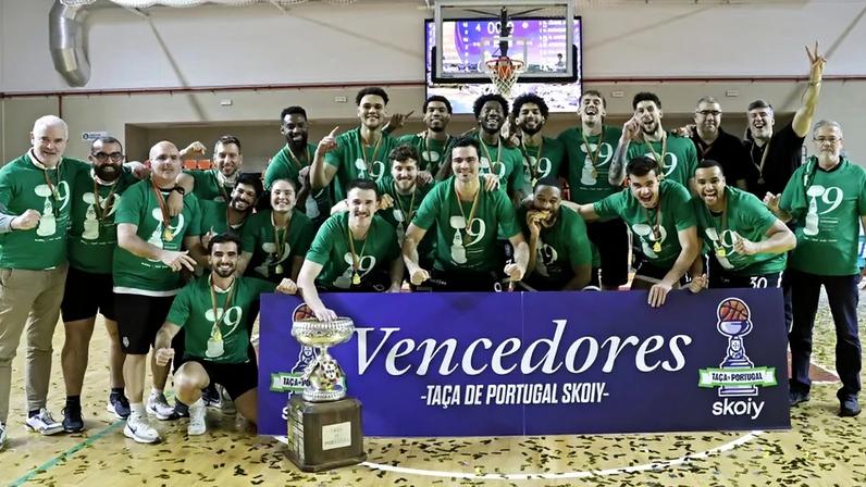 Sporting celebra vitória na Taça de Portugal Skoiy