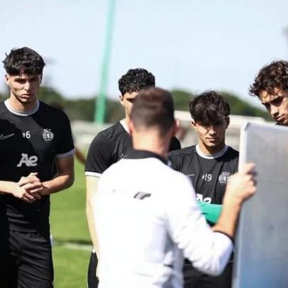 João Gião lança receita na visita do Sporting ao Frankfurt na Youth League
