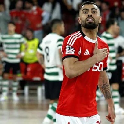 Diego Nunes classifica vitória do Benfica como merecida e comenta Sporting