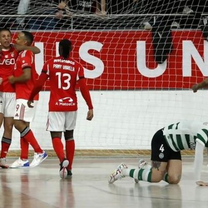 Benfica-Sporting 4-3: Diego toca a buzina no dérbi
