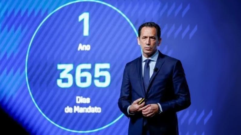 Pedro Proença comemora um ano na presidência da FPF