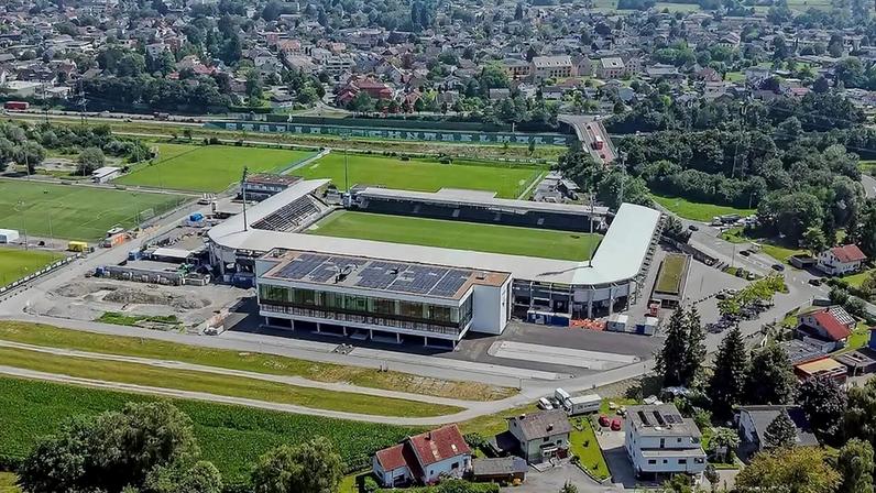 Vista geral do Estádio do SCR Altach