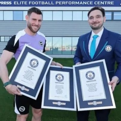 James Milner conquista três registos no Livro Guinness