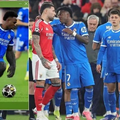 Imagem racista alegadamente partilhada pelo irmão de Otamendi
