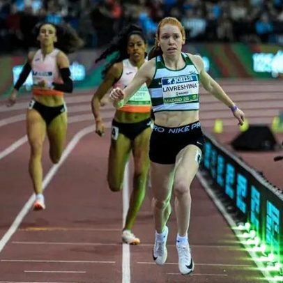 Lavreshina bate recorde nos 400 m nos Campeonatos de Portugal