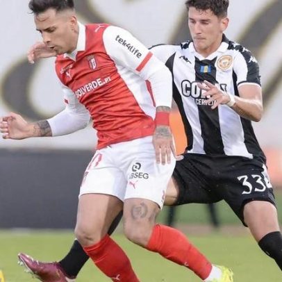 Sp. Braga vence Nacional por 2-1 num final dramático