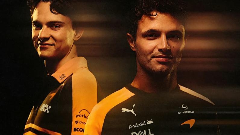 Piastri e Norris apresentam as novas cores da McLaren para 2026