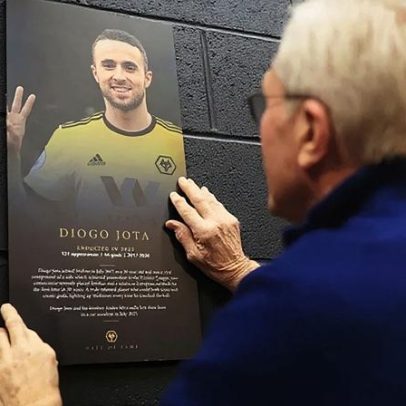 Diogo Jota entra na Hall of Fame do Wolverhampton