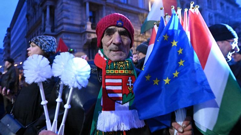 Na Hungria, os piaçabas tornaram-se um símbolo de protesto