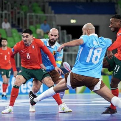 Portugal goleia Bélgica num encontro expressivo