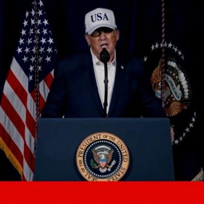 Trump ameaça Irão com discurso a exigir entrega de armas