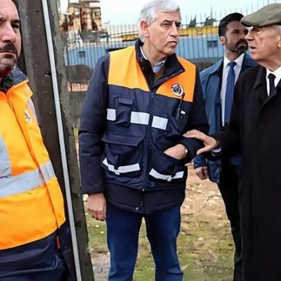 Presidente visita Ourém para avaliar danos da Depressão Kristin