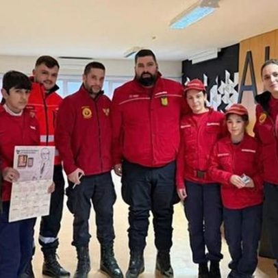 Cerimónia simbólica da JuveBombeiro da Guarda reforça apoio a Infantes e Cadetes