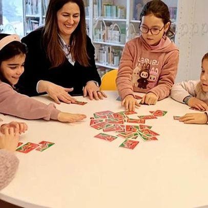 Biblioteca de Baião dinamiza jogos de tabuleiro na interrupção letiva