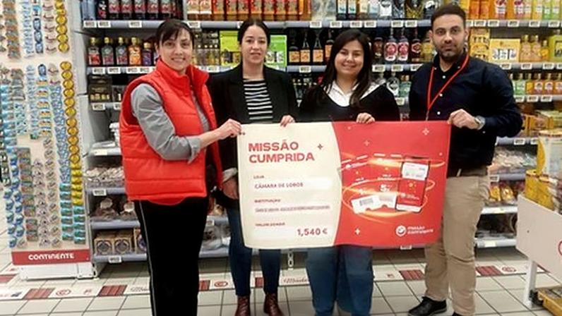 Câmara de Lobos Viva recebe 1.540 euros da Campanha de Natal da Missão Continente